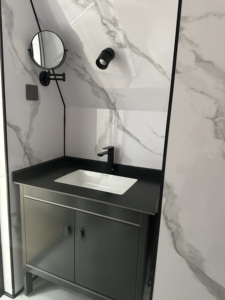 Thiết kế độc đáo khung thép prefab nhà Túp lều khu nghỉ mát Cottage nhà vườn chalet gỗ log cabin Bộ dụng cụ một khung nhà nhỏ - Product Image 5