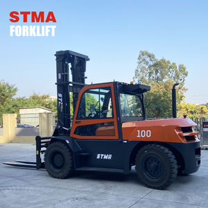 מלגזות דיזל חדשות לגמרי של STMA, בעלות כושר הרמה של 10 טון, עם מנוע יפני ותא נהג. - Product Image 6