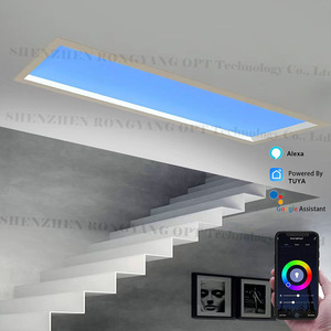 Bầu trời xanh tự nhiên nhà thông minh nhân tạo Skylight cho phòng khách thiết kế hiện đại với điều khiển từ xa và giọng nói - Product Image 3