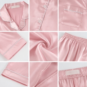 Set di Pigiami in Seta a 7 Pezzi con Maniche Lunghe Personalizzati per Donne, Produttore di Pigiami - Product Image 2