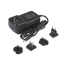 Adaptateur secteur interchangeable OEM UE/US/UK/AU, 100-240V AC vers DC 5V 9V 12V 24V 500mA 1A 1,5A 2A