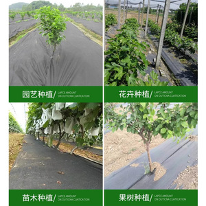 052 Weed Control Fabric 3258 Black Anti-Uv For Garden Horticulture And Flower Use - Product Image 3