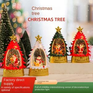 Christmas Decorations Luminous Candle <b>Lights</b> Battery Powered LED Warm White Christmas <b>Tree</b> Night <b>Lights</b> - Product Image 2