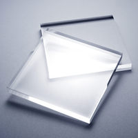 Plaque acrylique transparente coulée de 3 mm, PMMA pur, fourniture directe usine pour signalétique et affichage, découpe sur mesure