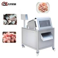 Machine à découper entièrement automatique CNC pour la transformation de poisson, porc, bœuf et mouton congelés en tranches - Ligne de transformation alimentaire