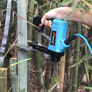 Yüksek kalite profesyonel taşınabilir yeni tasarım bambu tarım araçları elektrikli bambu kesme ve kırpma - Product Image 5