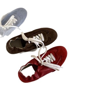 2025 New Korean Style Casual Comfort <b>Elastic</b> Band Flat <b>Lace</b>-Up Casual Shoes For Women Sneakers - Product Image 5