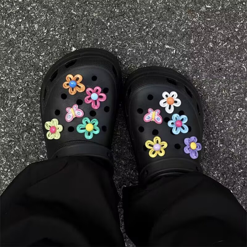 Creative DIY Jelly Shoe Buckle New
