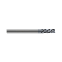 Mèche de routeur à compression de qualité supérieure pour la coupe de stratifiés et de composites Fraise en bout à coupe descendante avec revêtement DLC Coupeur de stratifié compact