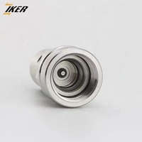 10000 PSI VVS 螺纹连接自密封式母头/公头液压快速接头，用于压力下工作，轮式装载机快速接头