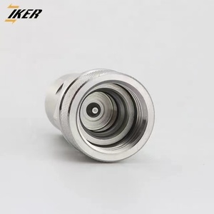 Connecteur rapide <span class=keywords><strong>hydraulique</strong></span> auto-étanche mâle-femelle 10000 PSI VVS <span class=keywords><strong>à</strong></span> <span class=keywords><strong>visser</strong></span> pour utilisation sous pression sur chargeuse sur pneus - Product Image 6