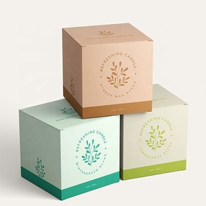Diseño de encargo al por mayor desechables olores múltiples de la caja de papel para empaquetado vela - Product Image 5