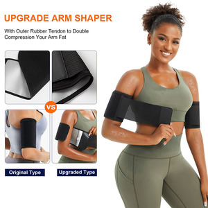 Bracelets <span class=keywords><strong>de</strong></span> sudation noirs ajustables pour sauna, amincissants, <span class=keywords><strong>de</strong></span> <span class=keywords><strong>compression</strong></span>, pour brûler les graisses, pour femmes - Product Image 4