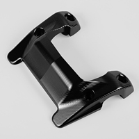 Abrazadera de Manillar de Motocicleta XXUUN para Ducati XDIAVEL/S 2016-2020 2016 2017 2018 2019 2020 Kit de Abrazadera de Manillar de Motocicleta de Aluminio