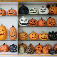 Wiederverwendbare LED-Lampe im Cartoon-Geister-Hexen-Design, Halloween Jack-o'-Lantern, Lustige Herbst-Erntedeko, Partyzubehör