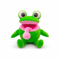 Peluche Game Frog Squad 25 cm, en coton PP doux, figurine mignonne de dessin animé, peluche de collection pour adolescents et collectionneurs