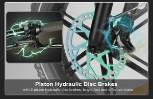 จักรยานไฟฟ้าพับได้ SAMEBIKE RS-A02 โครงอะลูมิเนียมอัลลอยด์ ยางใหญ่ - Product Image 6