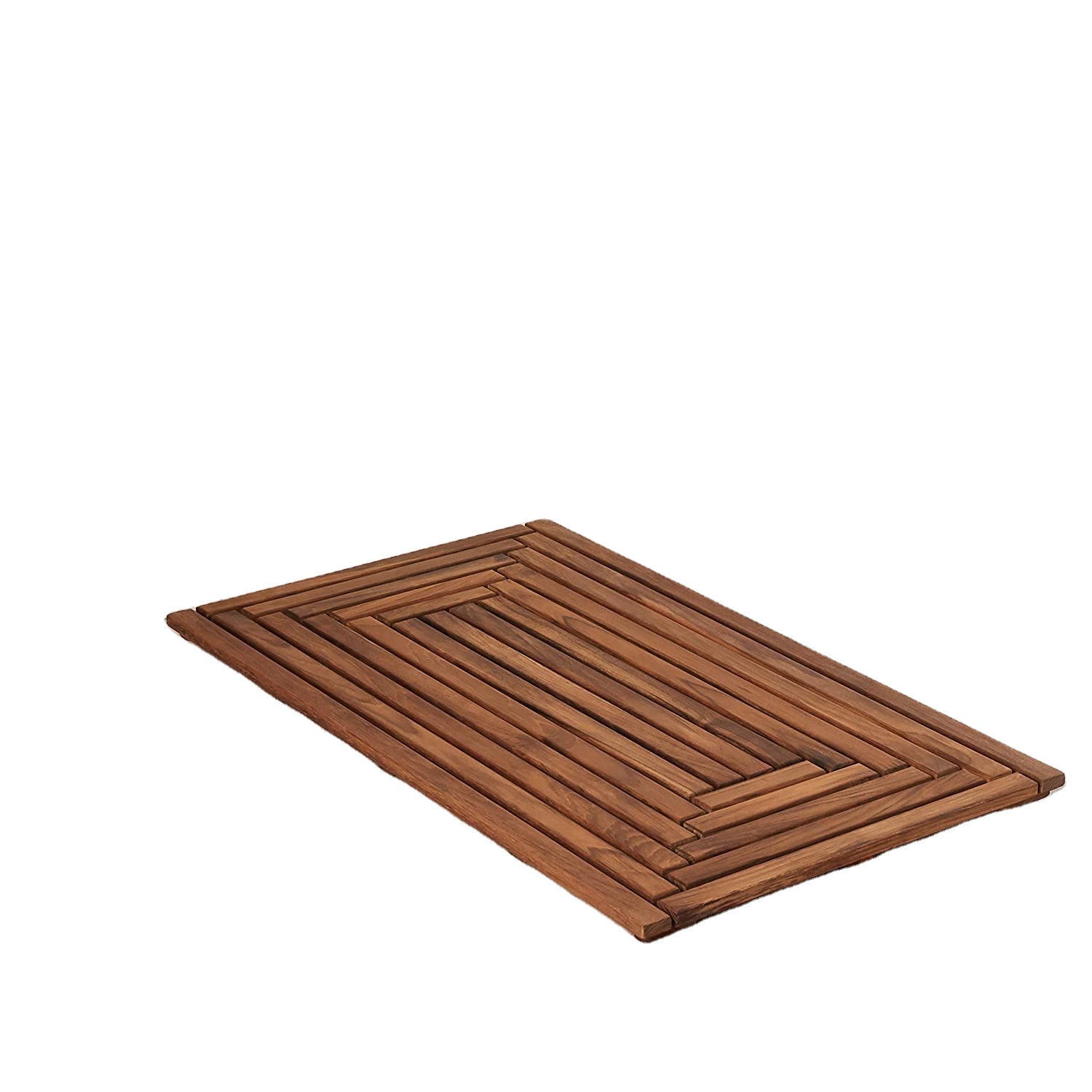 Коврик для душа из акации, роскошный нескользящий мат для ванной комнаты с дистанционным управлением