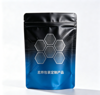Sachets refermables personnalisés avec logo, recyclables, à fond plat, impression en héliogravure, sacs en Mylar pour l'emballage alimentaire