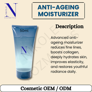 Crema hidratante facial antiedad para el cuidado diario de la piel con ácido hialurónico, péptidos y vitaminas - Product Image 6