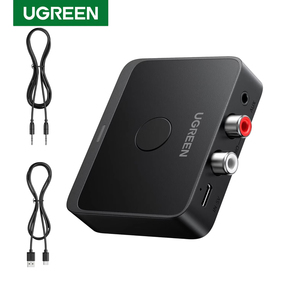 Receptor <span class=keywords><strong>Bluetooth</strong></span> 6.0 <span class=keywords><strong>UGREEN</strong></span> con Adaptador de Audio Inalámbrico de Alta Resolución LDAC con Baja Latencia para Sistemas de Sonido Antiguos/Altavoces/Altavoces con Cable - Product Image 1