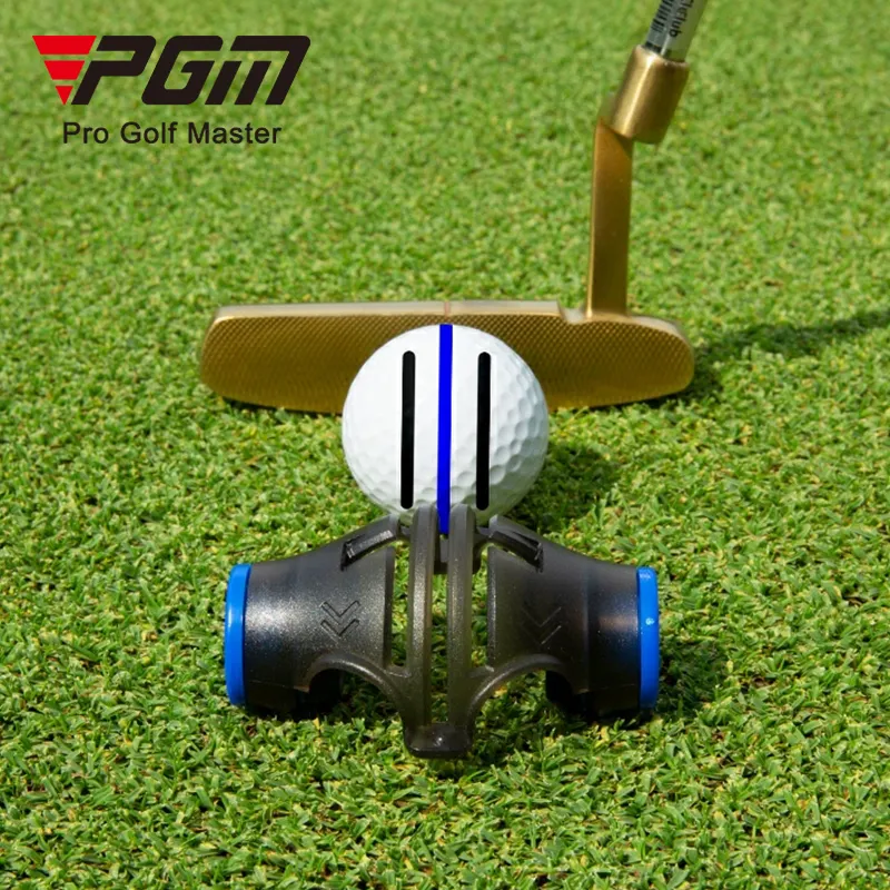 PGM HXQ010 üçlü hattı golf topu işaretleyici golf topu hattı işaretleyici çizim aracı 360 derece golf topu hattı işaretleyici