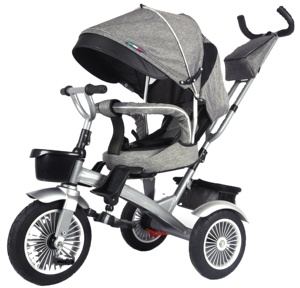 Triciclo para Bebés, Bicicleta de Pedales Cómoda, Juguete para Niños, Carro de Juguete con Ruedas para Diversión - Product Image 6