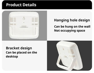 Nouveau LCD numérique température bébé chambre humidité mètre rétro-éclairage maison intérieur électronique ménage température et humidité mètre - Product Image 6