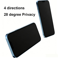 360 °   Film de protection d'écran anti-espion mat anti-reflet 4 directions en PET souple pour Samsung Galaxy S26 avec colle intégrale