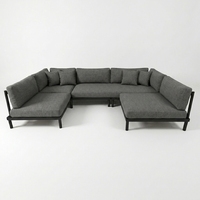 Sofá Futón Minimalista en Forma de L, Fabricado en China, para Muebles de Hogar, Sala de Estar, Apartamento, Dormitorio, Hotel
