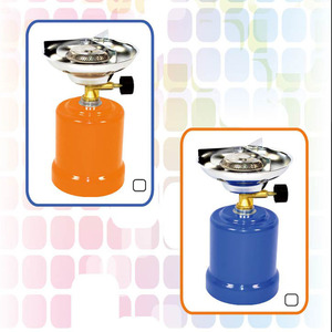 Portable Gas <b>Stove</b> Stainless Steel Butane Fuel 1-2 Person Outdoor Camping <b>Stove</b> With Needle Valve For 190g Canister - Product Image 3