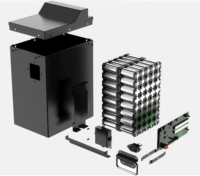 Batterie au lithium LiFePO4 60V40Ah pour moto électrique avec 2000 cycles et température de fonctionnement de -10 à 60 degrés Celsius