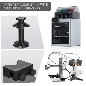 Filamento de Fibra de Carbono TINMORRY 1.75mm ASA ABS PLA PETG PC+ PA Filamento para Impresora 3D Negro ASA CF Filamento de Fibra de Carbono - Product Image 5