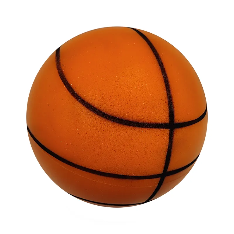 Bola de treinamento silenciosa para basquete com logotipo personalizado, bola de treinamento silenciosa para baloncesto, bola de estresse silenciosa, bola silenciosa e silenciosa