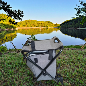 Silla Plegable Portátil para Exteriores, Diseño Moderno, <span class=keywords><strong>Multifuncional</strong></span>, Aislamiento Térmico, <span class=keywords><strong>Banco</strong></span> para Camping, Playa y Pesca - Product Image 5