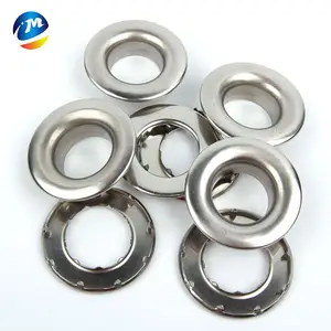 43.5mm curtain grommet ring accessories stainless steel metal curtain eyelet rings for curtains