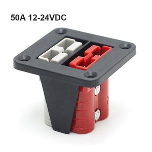 Dual 50A Anders.n Typ Stecker Unterputz 2-Loch-Platte Zelt Rot Grau 50A Stecker - Product Image 3