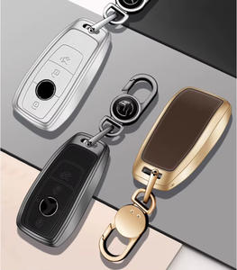 Material de aleación de Zinc de Metal, accesorios de cubierta de llavero de coche, modelo para <span class=keywords><strong>Mercedes</strong></span> Benz, bolsa de llave, accesorio de soporte de funda de llave de coche - Product Image 4