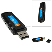 Enregistreur vocal USB MINI 32G Enregistreur sonore portable Batterie au lithium intégrée Mini stylo vocal Mini enregistreur audio numérique USB