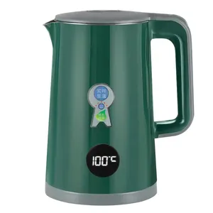 Design High Electric Digital Kettle Temperature Adjustable Water Kettle Tea Kettle 1.7L 220V Computer CB Electric Hot Sale New