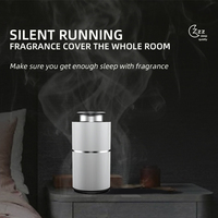 Nouveau diffuseur d'arômes sans fil pour voiture, purificateur d'air, humidificateur, diffuseur de parfum, brumisateur LED avec Type-C
