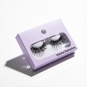 Pestañas postizas de volumen, tira completa, para realzar el maquillaje de ojos, para todo tipo de piel - Product Image 1
