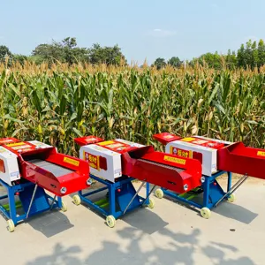 Molino de alimentación animal, máquina picadora de césped para animales