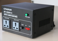 Transformateur de puissance 500W Transformateur électrique 110V à 220V Step up et 220V à 110V Step Down Fréquence 50Hz