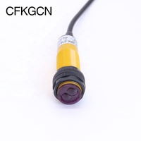 Sensor de infrarrojos de alta calidad CE, interruptor de proximidad NPN de larga distancia, 3 cables, DC 12V, sin sensor de fotocélula