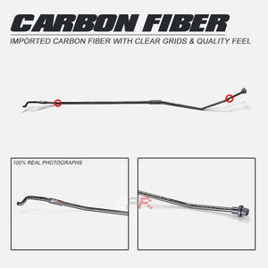 EPR D-ACCCD-HDP-OE para Honda Accord 1993-1998, Kit Interior de Barra de Soporte para Capó, Material de Carbono Seco - Product Image 2