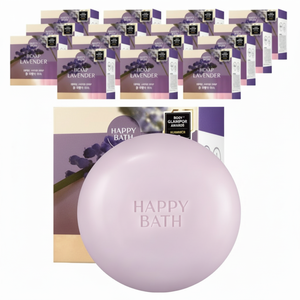 แฮปปี้บาธ ออริจินัล คอลเลคชั่น ลาเวนเดอร์ สบู่ก้อน 90 กรัม แบบก้อน ลดราคา 16 ก้อน - Product Image 1