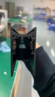 Rail magnétique 48V à montage en surface 1M 2M 3M avec finition blanche ou noire