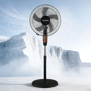 Ventilador de Pie de 16 Pulgadas, <span class=keywords><strong>Precio</strong></span> Más Bajo, Diseño Ligero y Portátil que Permite un Fácil Movimiento de Habitación a Habitación, Económico para Apartamento/<span class=keywords><strong>Hogar</strong></span> - Product Image 1