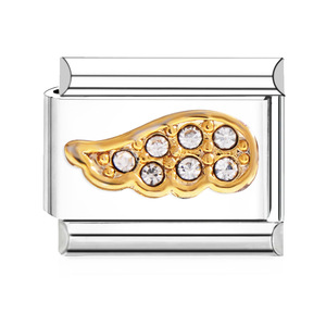 Stainless Steel Italian Modular Bracelet Heart Bow Series DIY Elastic Personalized Assembly Chain Unisex Jewelry Gift - Product Image 5